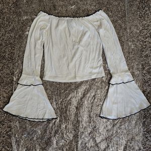 Off Shoulders White shirt